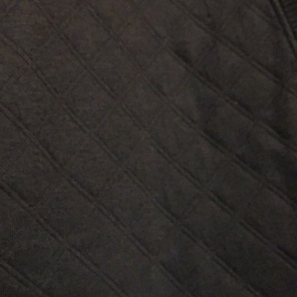 Huntington Ridge Black Quilted Grandpa Cardigan 18W - Picture 4 of 4